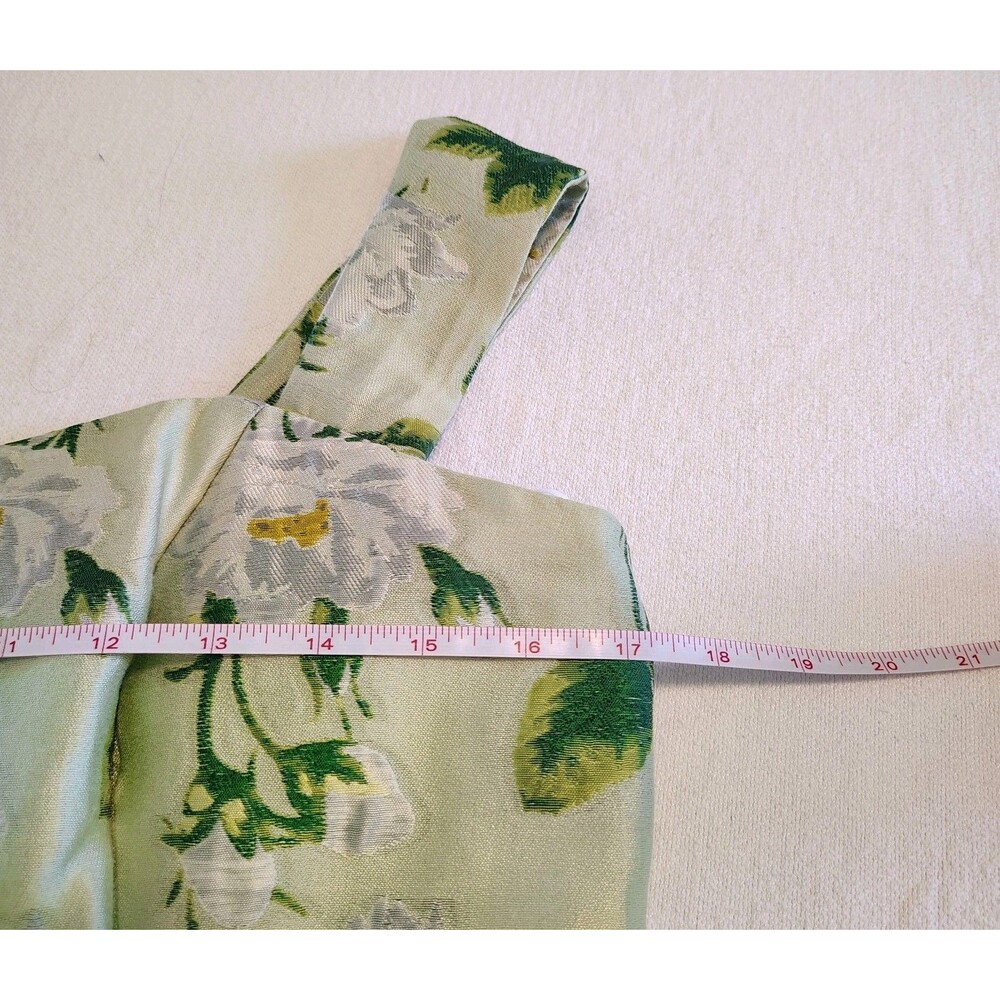 Lula Kate Dress Size 10 Green Floral Bridesmaid Gown Formal Prom Whimsy Fairy - Picture 7 of 12